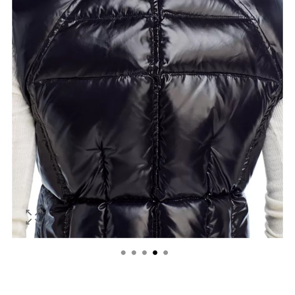 SAM NY black down women’s vest XS - Picture 4 of 12